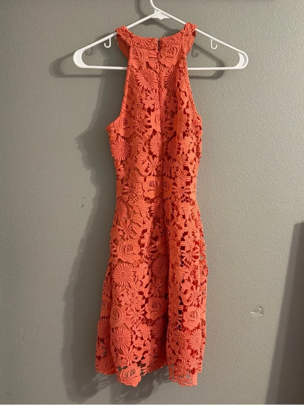 Lulus coral dress - Picture 3 of 3